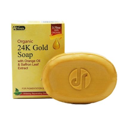 Organic 24K Gold Soap For Pigmentation & Dark Circles - Dr Romia