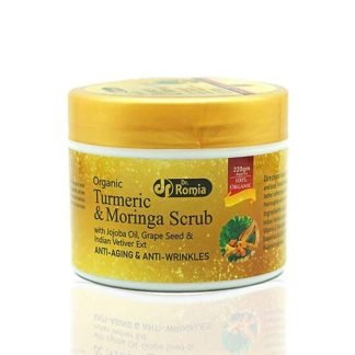 Organic Turmeric & Moringa Scrub Dr Romia