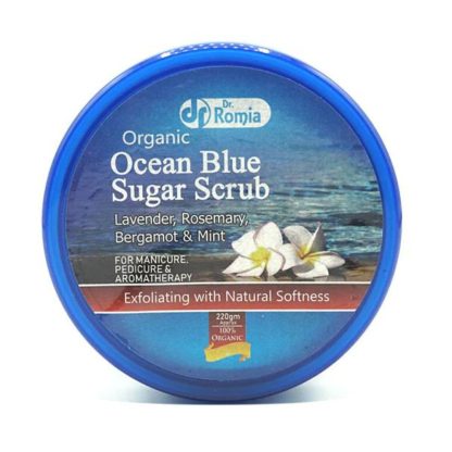 Dr Romia Organic Ocean Blue Sugar Scrub (2)
